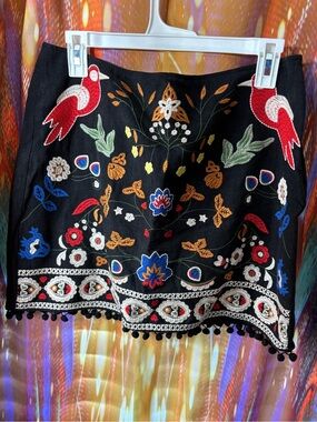 Umgee mini skirt with zipper❤️